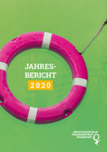 Broschüre: frauennotruf frankfurt jahresbericht 2020
