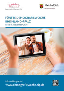 Plakat der 5. Demografiewoche Rheinland-Pfalz
