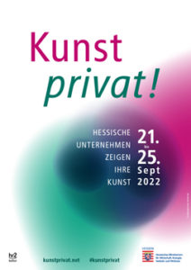 Kunst privat! 2022 Plakat
